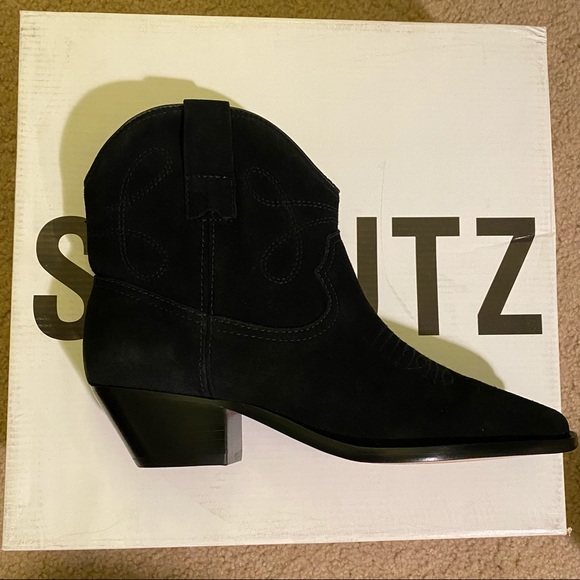 Schutz Izolita Western suede booties 5.5 - Picture 2 of 10